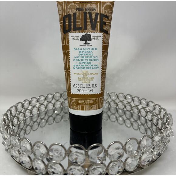 Korres Pure Greek Olive Nourishing Conditioner Apres -Shampooing 6.76 fl New - Picture 1 of 4
